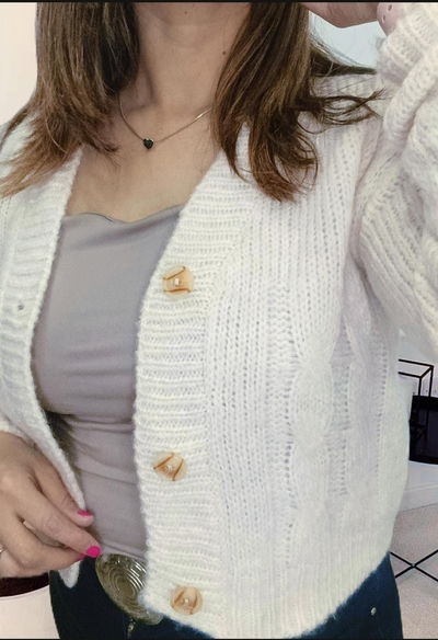 Cardigan lana 
