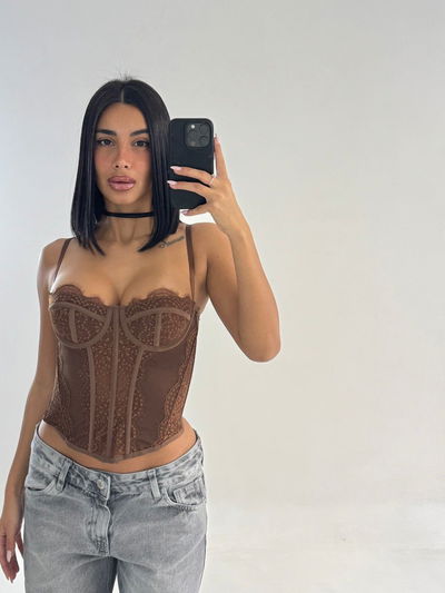 Corset Urban Marrón. 