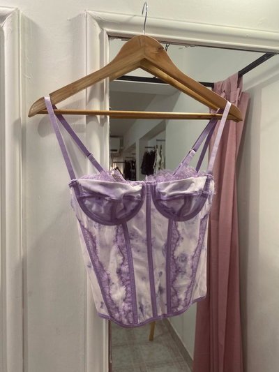 Corset Urban Floreado. 