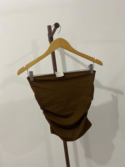 Top Margot Marrón. 