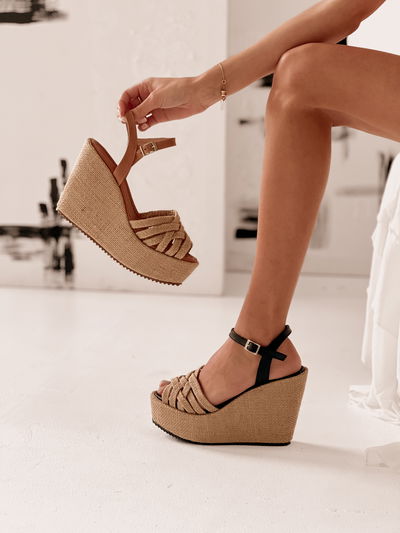 ART LUCERNA ||cuero vacuno y yute||