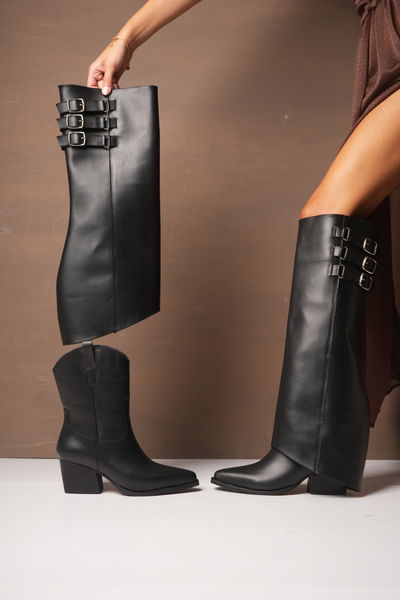 ART KALEI ||cuero vacuno|| 2 EN 1 CAÑA DESMONTABLE. 