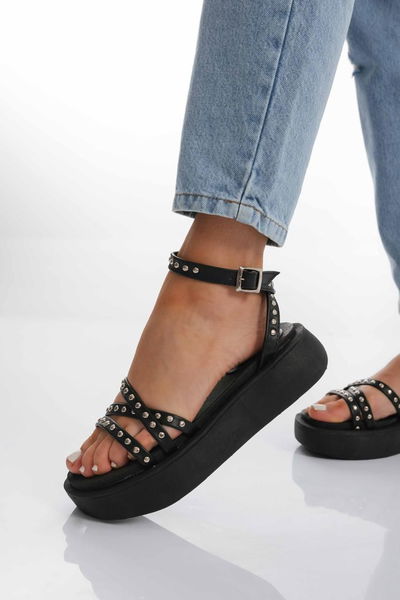 ART BORA TACHAS ||eco cuero|| NEGRO 
