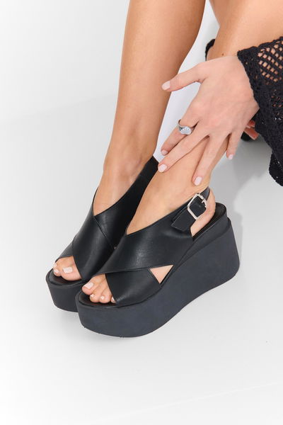 ART OLIVIA ||eco cuero|| NEGRO