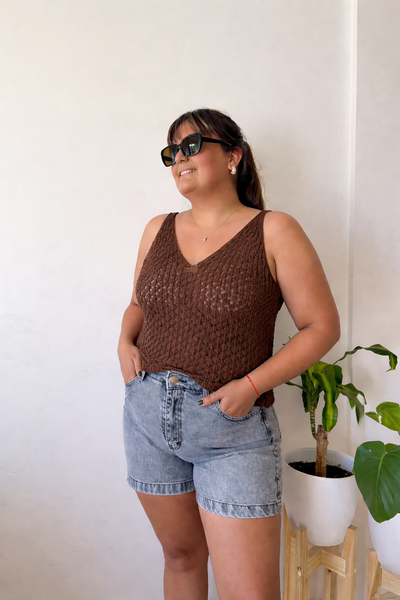 Musculosa Luci chocolate