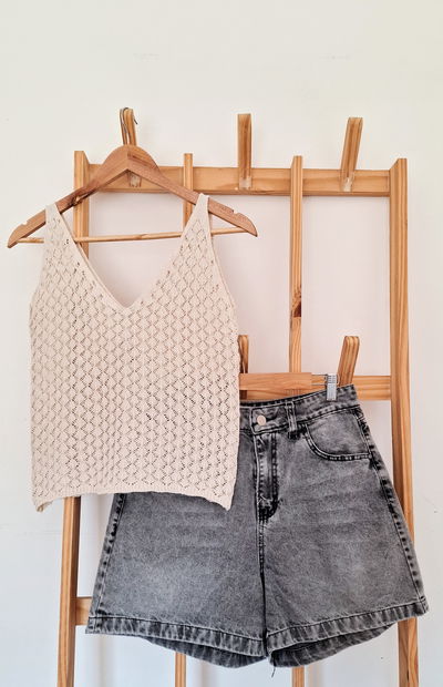 Musculosa Luci Beige