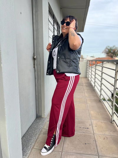 Chaleco de eco cuero 