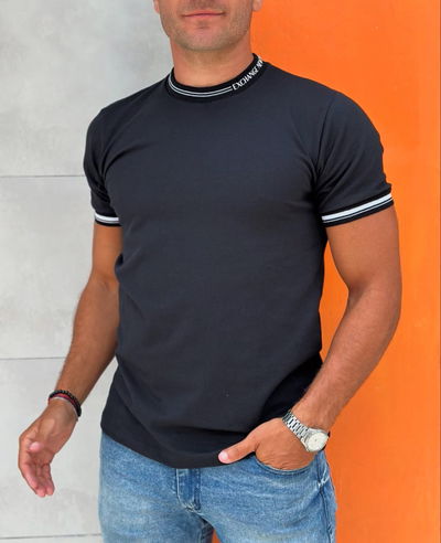 REMERA EXCHANGE A black