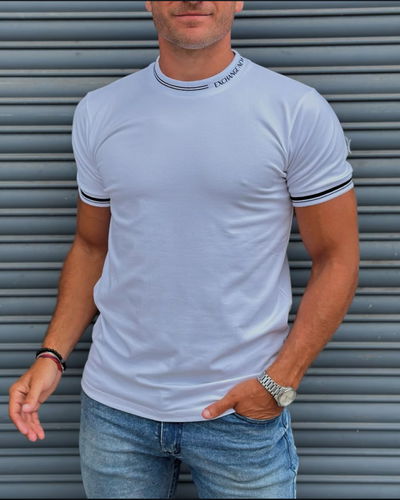 REMERA EXCHANGE A white