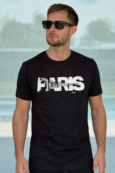 REMERA PARIS A black