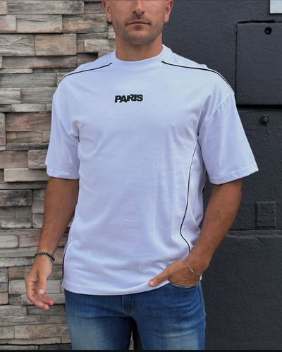 REMERA PARIS OVER A white 