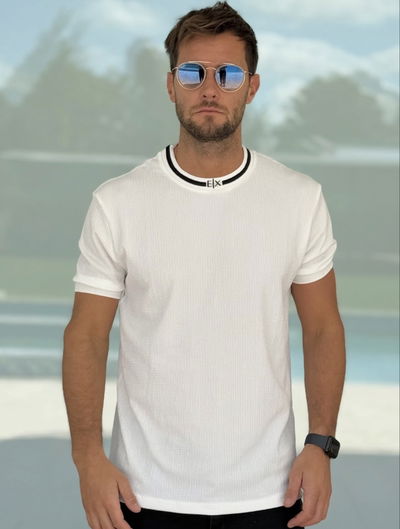 REMERA HAWAI EXCHANGE A regular white