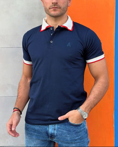 CHOMBA BLUE RED A