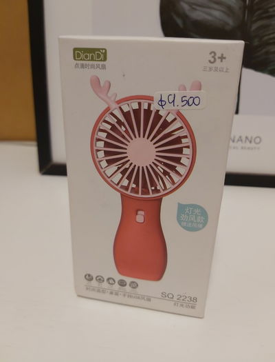 Ventilador portátil recargable 