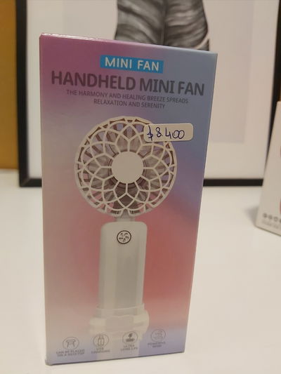 Ventilador portátil recargable 