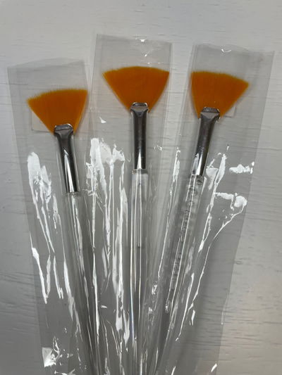 Brocha abanico para Mascarillas y facial