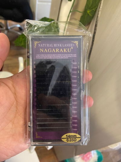 Pestañas nagaraku 0,05D únicos largos