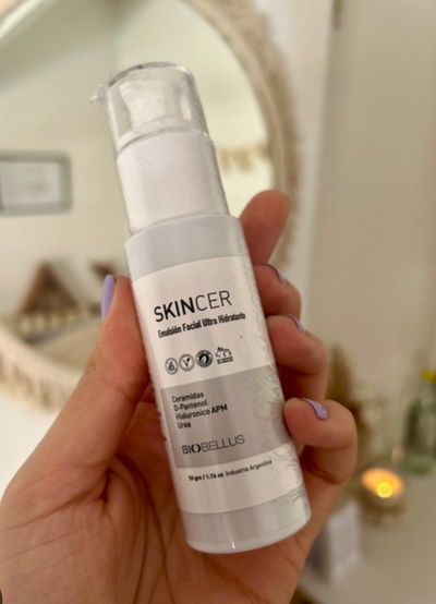 Skincer emulsión facial ultra hidratante ceramidas Biobellus 