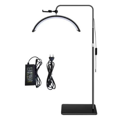 Lámpara medíaluna colores NEGRO/BLANCO Y ROSA