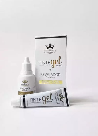 Kit tinte negro Lion Beauty