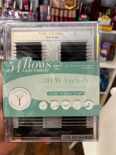 Big box NAGARAKU cajas de pestañas 3D  mix