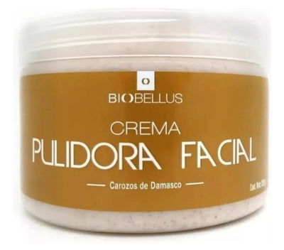 Crema pulidora facial de biobellus de 250gr