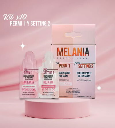 Paso 1 y 2 x10 pares MELANIA MONODOSIS 