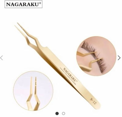 Pinza Nagaraku para aislar dorada N- 12