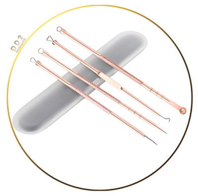 Herramienta dorada removedor de puntos negros/saca granos y espinillas 