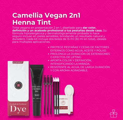 Tinte de pestañas y cejas de iconsing 