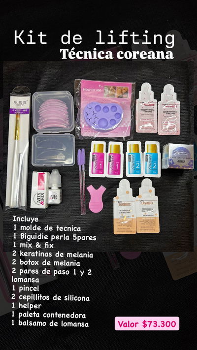 Kit de Lifting de técnica coreana 