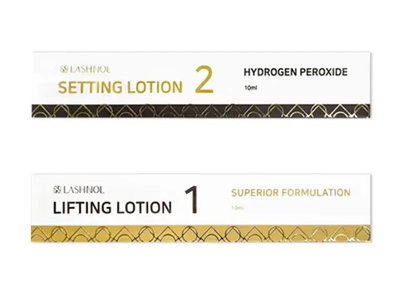 PASO 1 Y 2 LASHNOL – PERMANENTADORA / NEUTRALIZANTE – x10ml
