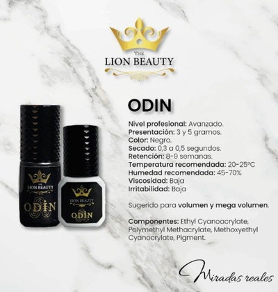 Adhesivo ODIN Lion Beauty NO INCLUYE DESCUENTO 