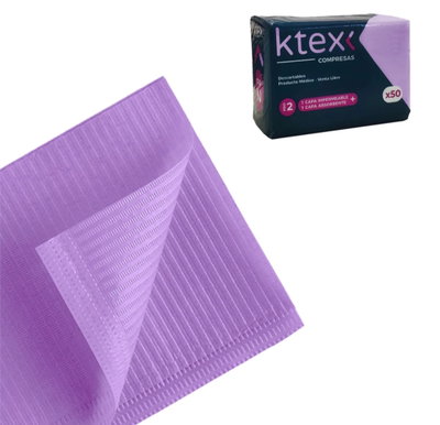 Compresas/campos descartables KTEX