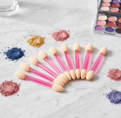 Aplicador De Maquillaje X 10 Unidades Sombra Ojos
