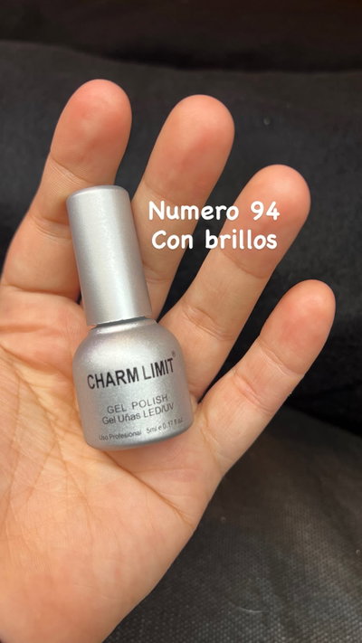 Mini Esmaltes Semipermanentes Gel Polish Uv Led Charm Limit 5ml