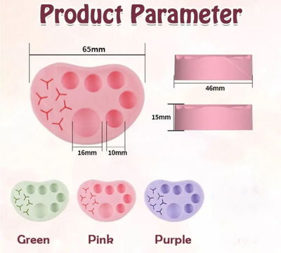 Paleta contenedora de silicona 