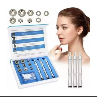 Puntas De Diamante Dermoabrasion Kit 9 Puntas + 3 Mangos
