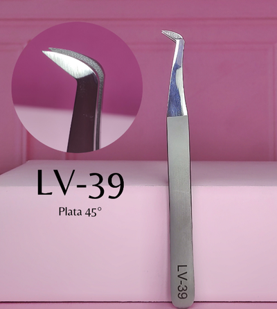 Pinza volumen LV-39 PLATA