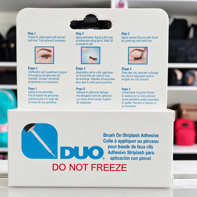 Pegamento DUO Brush On para Pestañas Postizas en Tira