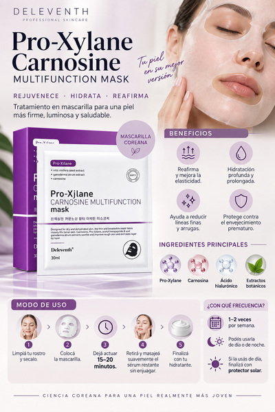 Mascarilla tensora Facial Coreana Antiarrugas Proxylane Deleventh 