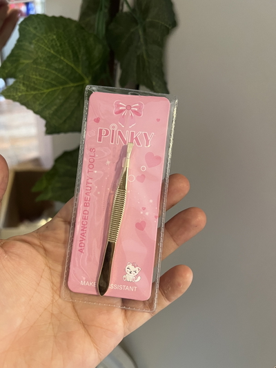 Pinza pinky para depilar