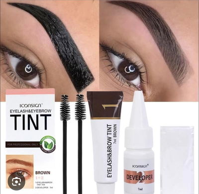 Tinte de cejas y pestañas INCONSIG black