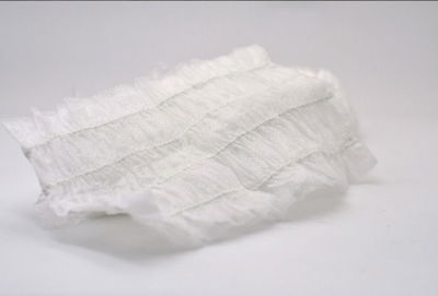 Vincha descartable de friselina con elastico ×10 unidades