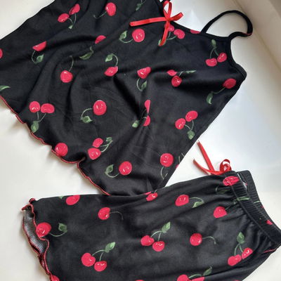 Pijama Morley 2 piezas cherry