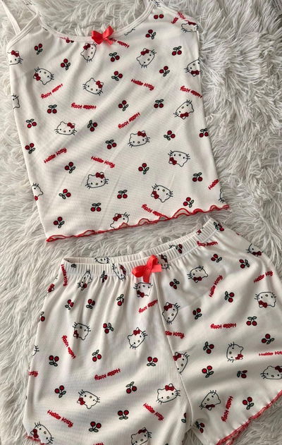 Pijama animado Kitty