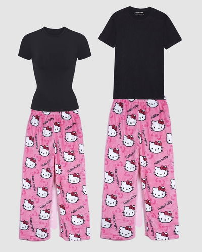 Pantalón plush hello kitty 