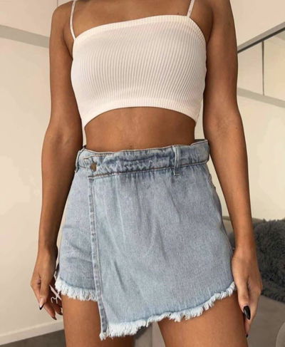 SHORT POLLERA 