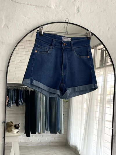 Short elastizado azul - talle 36, 40 y 42