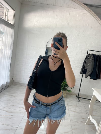 Top Cali - negro